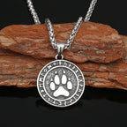 PENDRA Bear Claw Rune Necklace