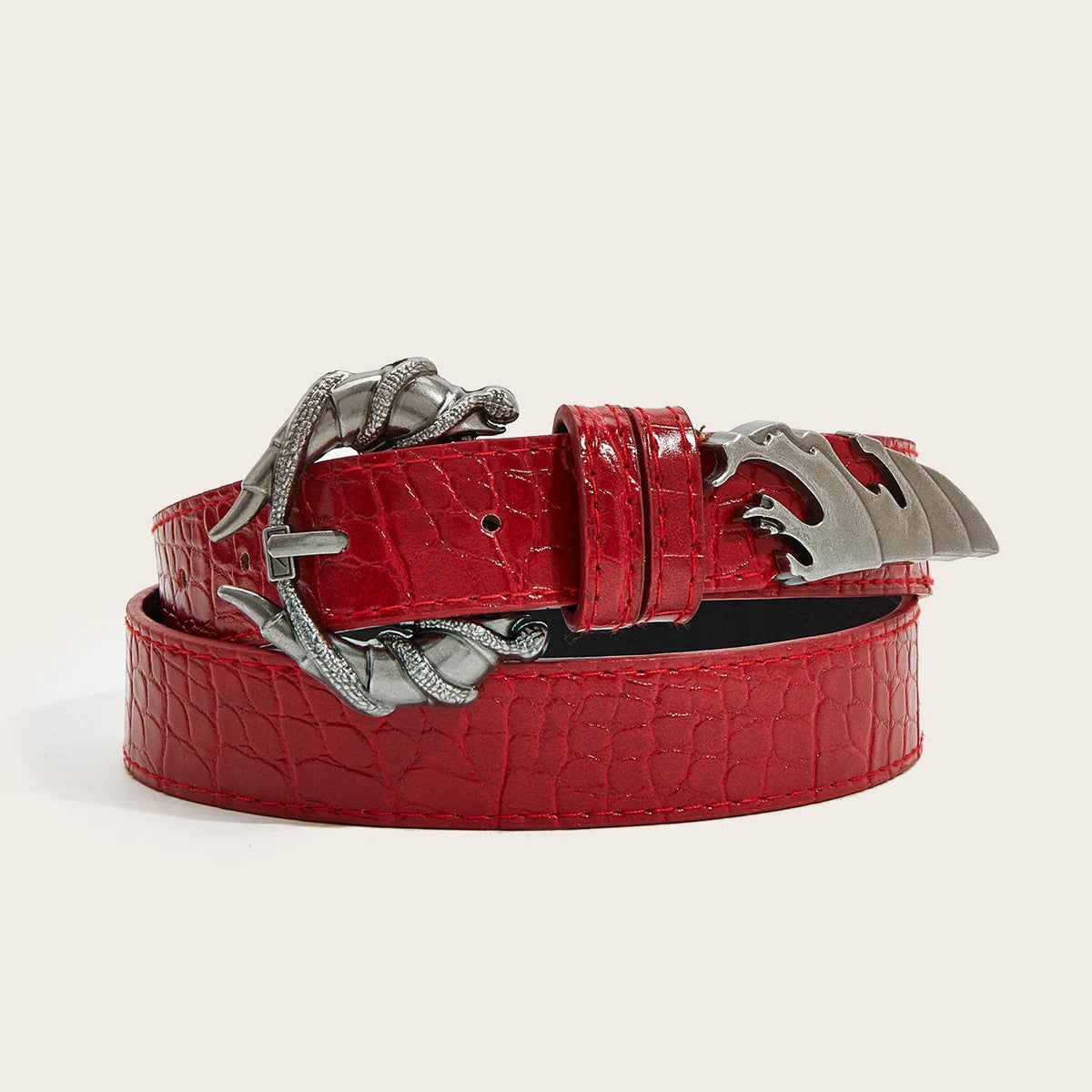 PENDRA Velaine Leather Black Belt