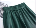 PENDRA Full Leather Wide Leg Shorts