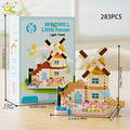 PENDRA Cute Windmill Micro Building Set