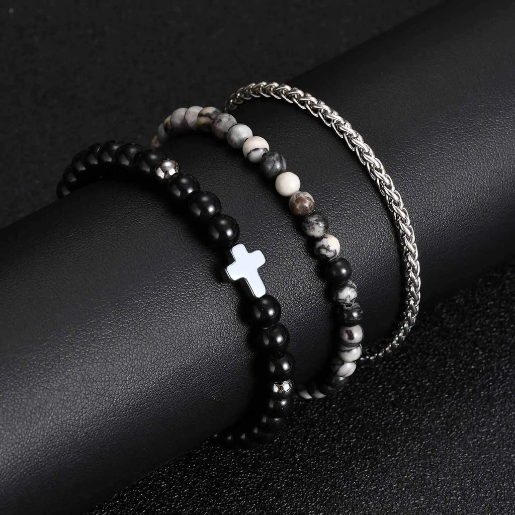 PENDRA Cross Beaded Bracelet