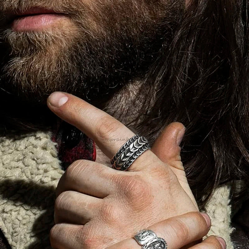 PENDRA Kaevion Viking Rune Ring