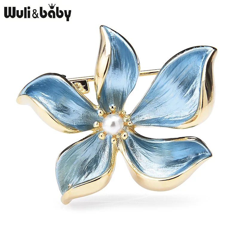 PENDRA Gardenia Floral & Animal Brooch Collection