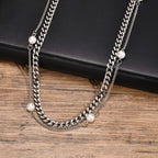 PENDRA Pearl Cuban Chain Necklace