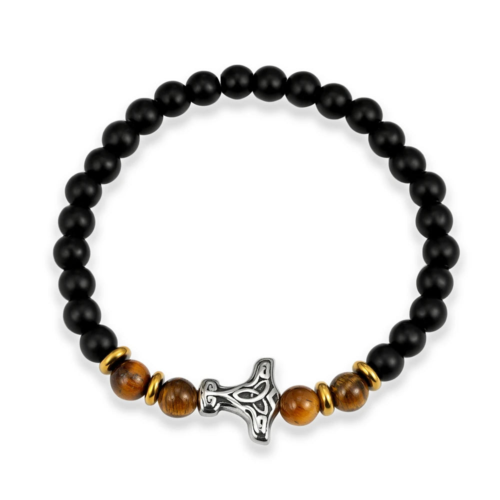 PENDRA Thor Hammer Classic Steel Bracelet