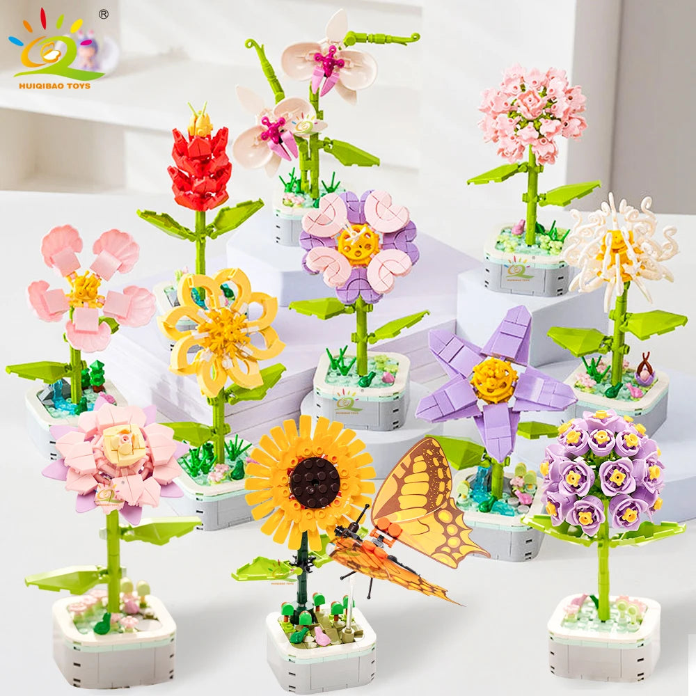 PENDRA Insect Bonsai Floral Building Set