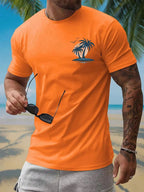 PENDRA Hawaiian Print Are T-Shirt