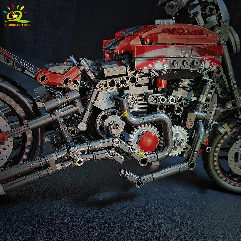 PENDRA Motorbike Technical Moto Building Set
