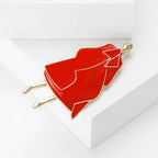 PENDRA Charming Beauty Lady Brooch