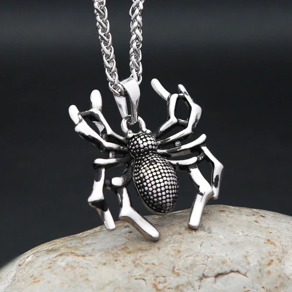 PENDRA Spiderforge Stainless Steel Spider Pendant