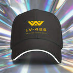 1 LV-426 Sandwich Baseball Cap, Unisex, Simple, Lightweight, Adjustable Outdoor Sun Hat, an Ideal Gift for Parties, Gatherings