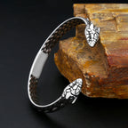 PENDRA Twin Serpent Adjustable Cuff Bracelet