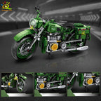 PENDRA Motorbike Moto Racer Building Set