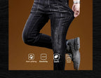 PENDRA Cowboy Black Letter Pants
