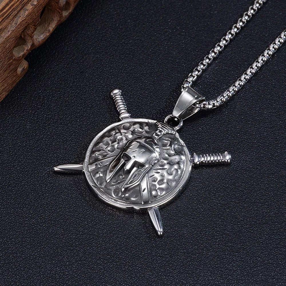 PENDRA Spartansword Vintage Viking Spartan Sword Pendant