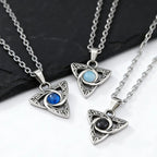 PENDRA Knot Geometric Pendant Necklace