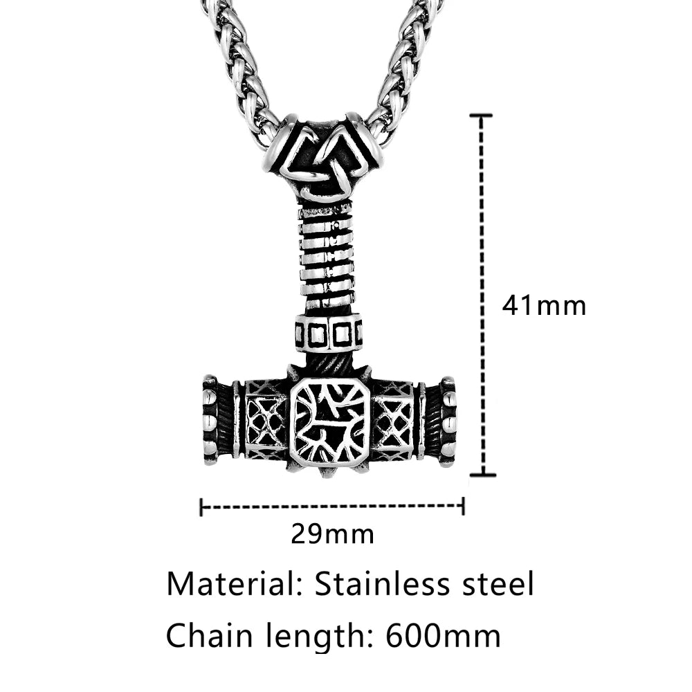 PENDRA Rune Vintage Pendant Necklace