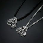 PENDRA Celtic Knot Rune Norse Necklace