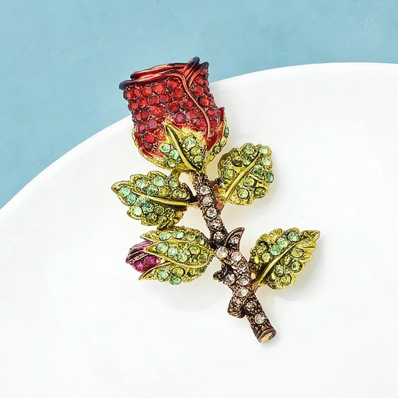 PENDRA Tulippa Shining Tulip Flower Brooch
