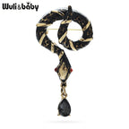 PENDRA Water-drop Snake Brooch