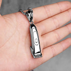 PENDRA Barber Shaver Haircut Steel Necklace