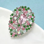 PENDRA Florielle4 Crystal Brooch