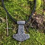 PENDRA Thor Hammer Vintage Necklace