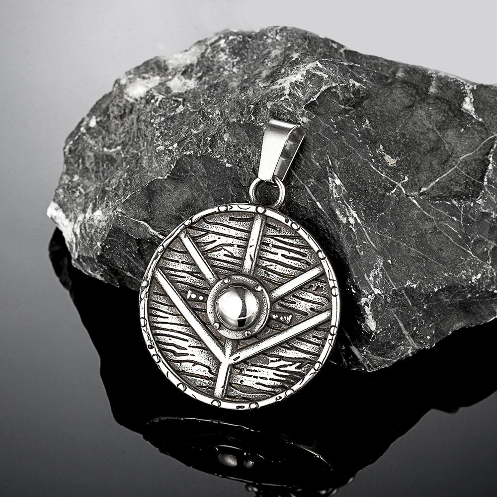 PENDRA Rune Compass Pendant Necklace