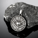 PENDRA Rune Compass Pendant Necklace