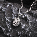 PENDRA Dog Hammered Dog Tag Necklace