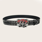PENDRA Demiessa Leather Gothic Plus Size Belt