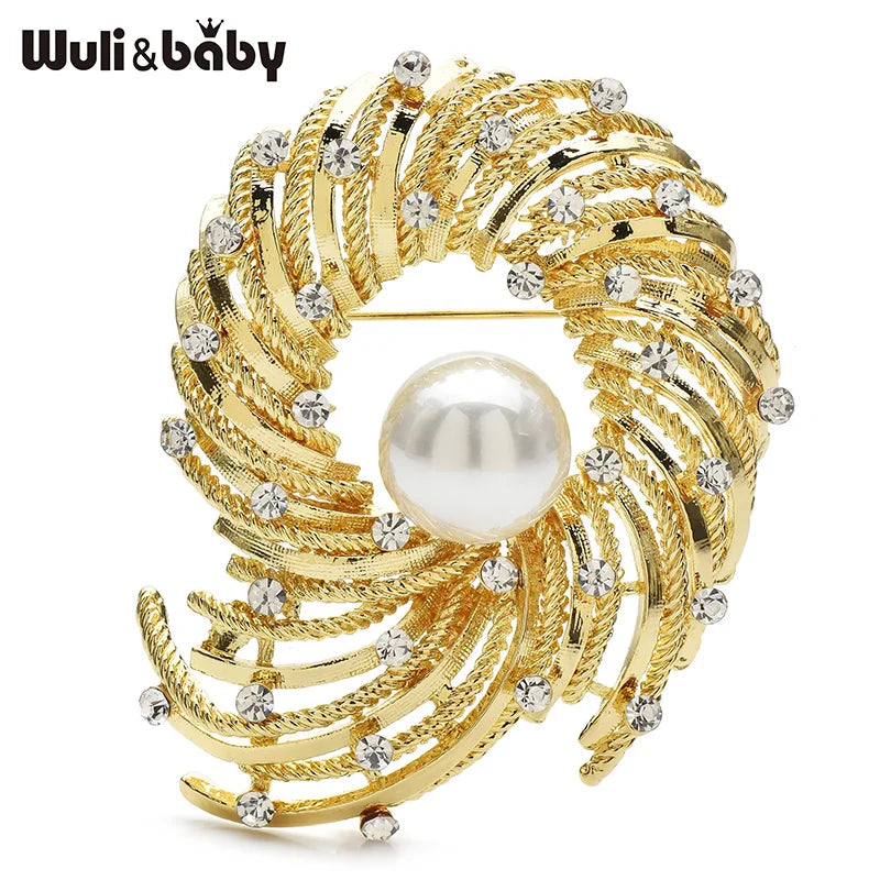 PENDRA Florielle16 Pearl Brooch