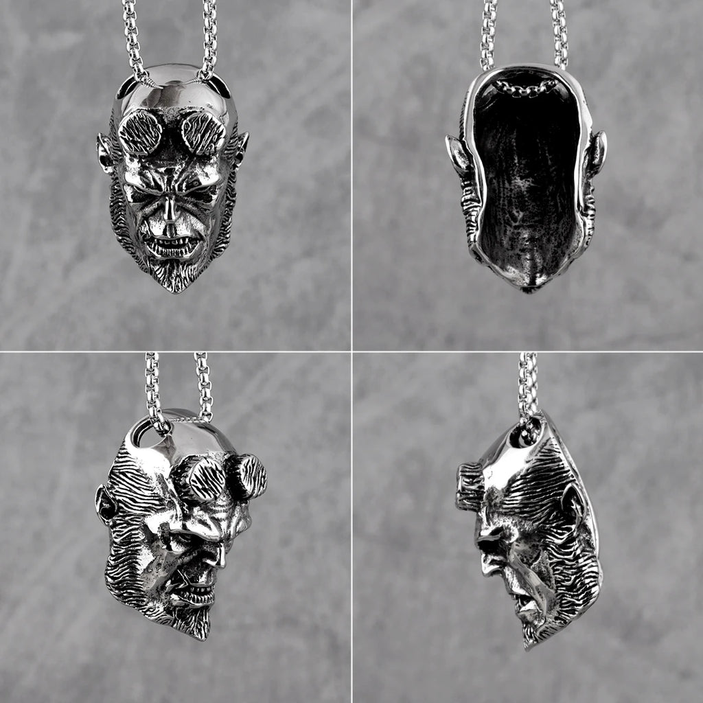 PENDRA Hellboy Anung Un Steel Necklace