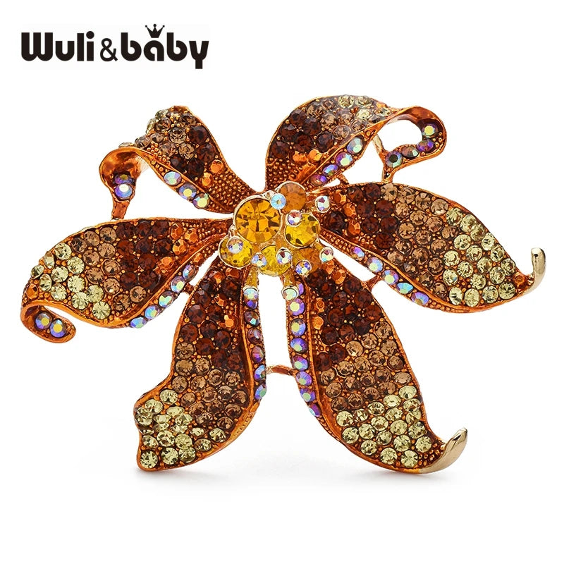 PENDRA Florielle22 Floral Brooch