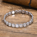 PENDRA Elilora Hematite Bead Bracelet