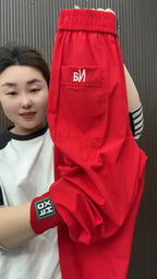 Fashion Summer Harem Pants Female 2025 New Letter Women's Sports Pants Quick Dry Tie Feet Elastic Waist Casual Trousers