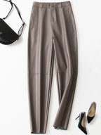 PENDRA Carrot Fit High Waist Cropped Pants