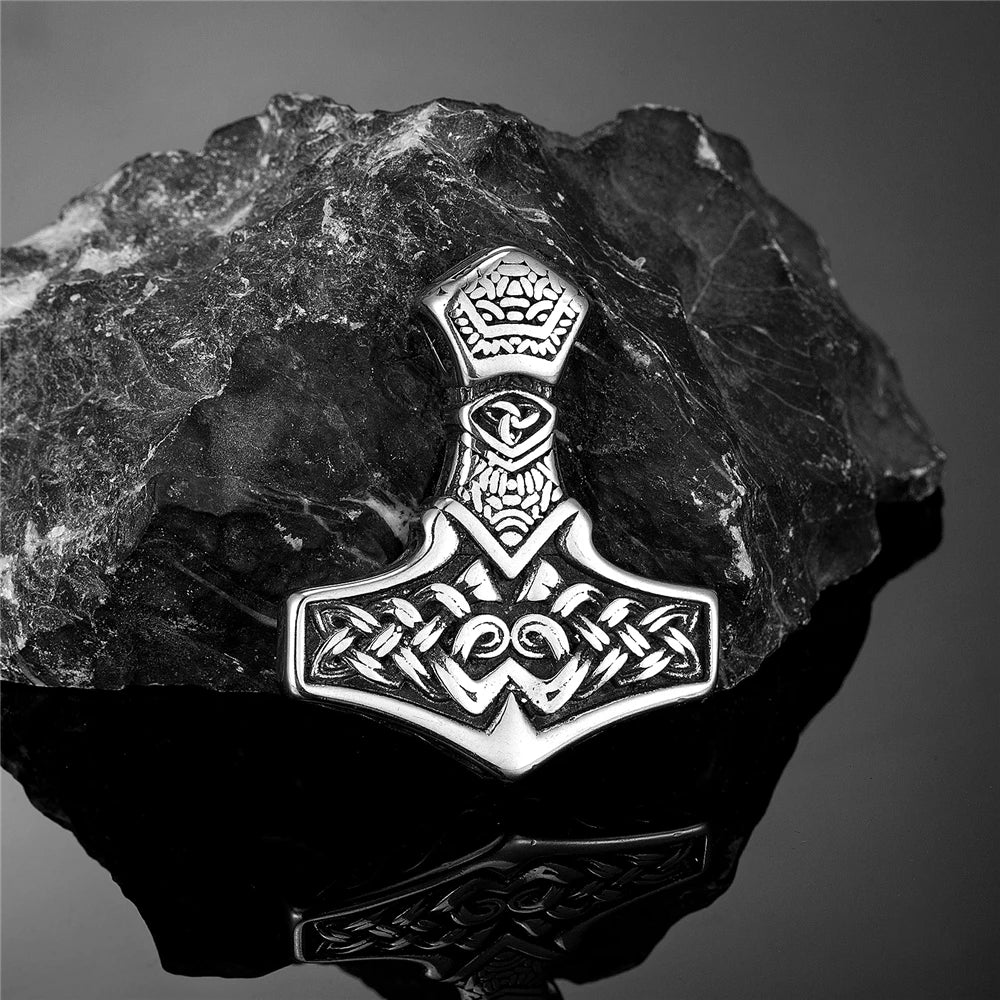 PENDRA Rune Vintage Hammer Necklace