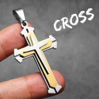 PENDRA Ivorith Cross Charm Necklace