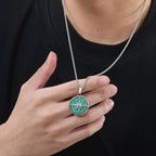PENDRA Stone Star Pendant Necklace