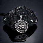 PENDRA Dragon Black Compass Necklace