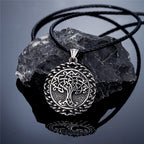 PENDRA Tree Life Rune Viking Necklace