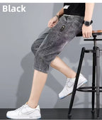 PENDRA Elastic Waist Thin Pants