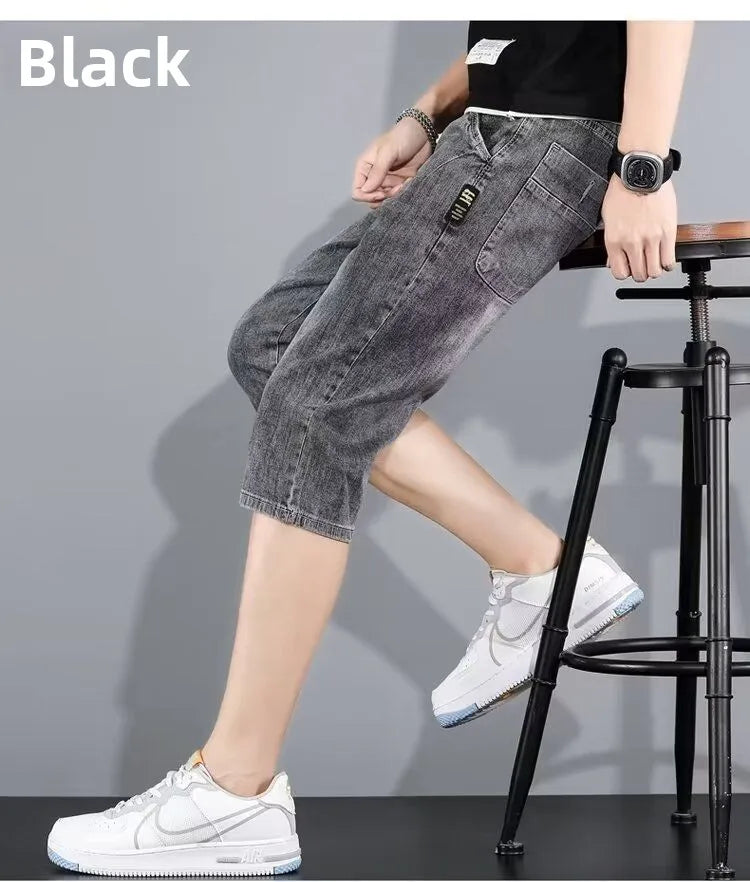 PENDRA Elastic Waist Thin Pants