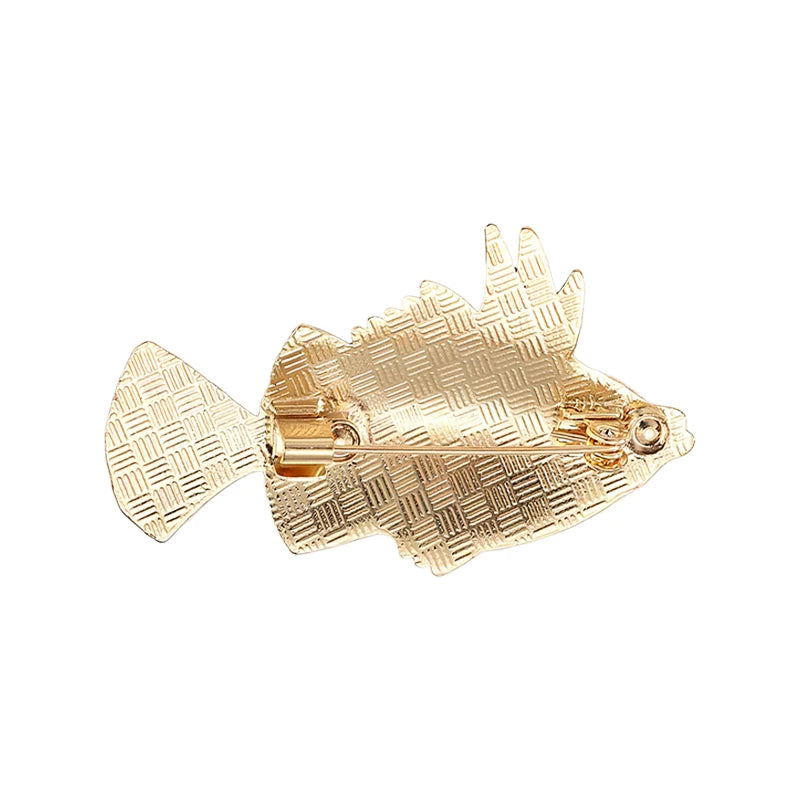 PENDRA Swimming Fish Brooch