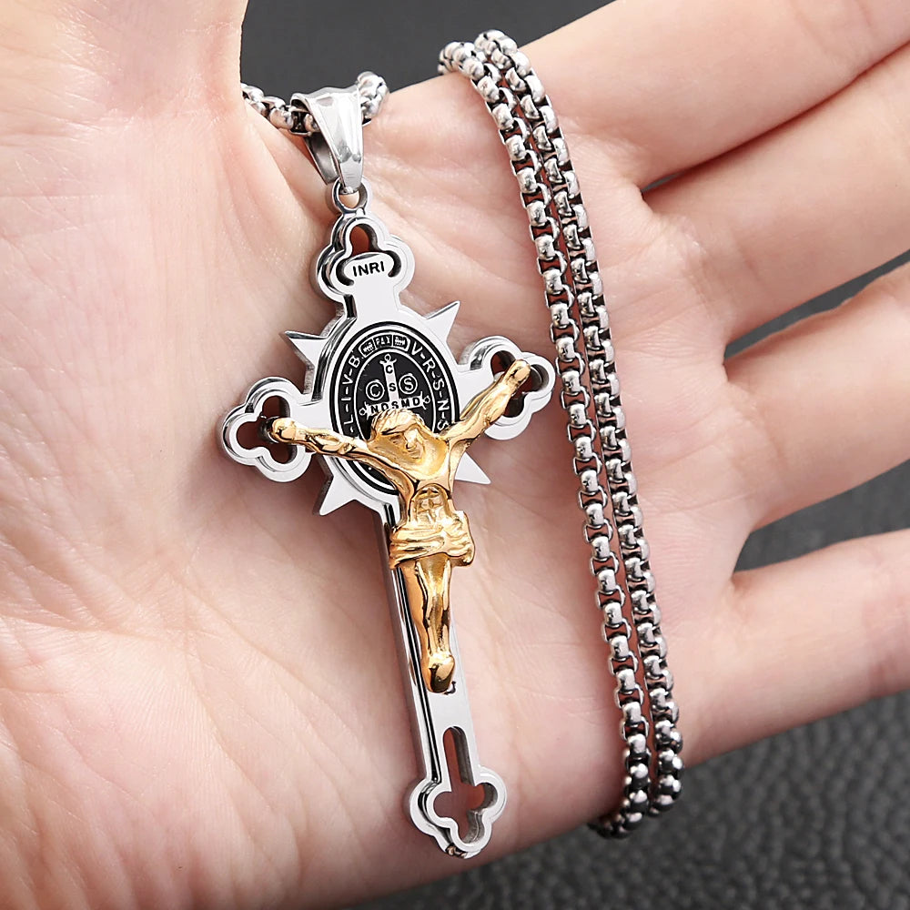 PENDRA Jesuscross Christian Cross Pendant