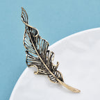 PENDRA Folia Vintage Leaf Brooch