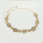 PENDRA Demielle Metal Conch Elegant Waist Chain Belt