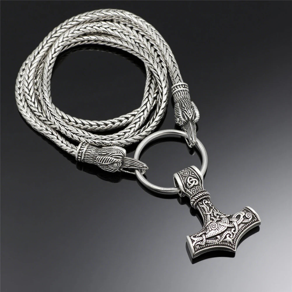 PENDRA Crow Norse Necklace