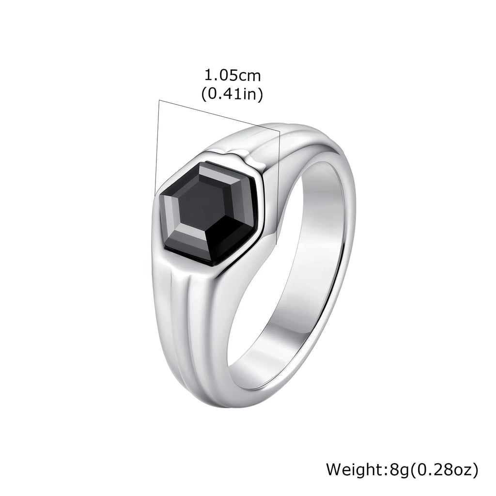 PENDRA Neriessa Zircon Stone Ring